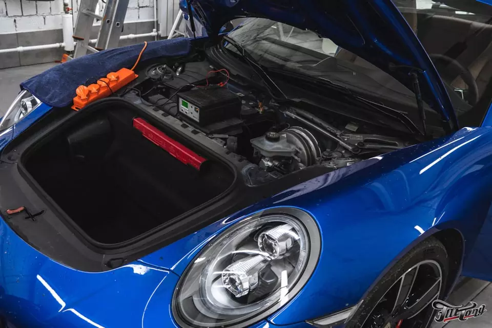 Porsche 911 Targa 4s. Комплекс детейлинг услуг перед зимней спячкой